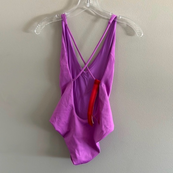 Left On Friday Purple One Piece Swimsuit - Picture 3 of 4
